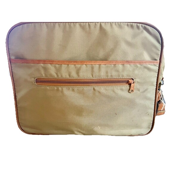 Vintage Hartmann Luggage Ballistic & Leather Travel Shoulder Messenger Bag - Picture 3 of 16